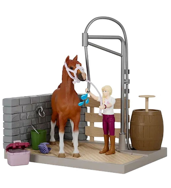 Schleich Horse Club - Sofia's Horse Wash - 26 Dele - 42792 Schleich Horse Club - Sofia's Horse Wash - 26 Dele - 42792