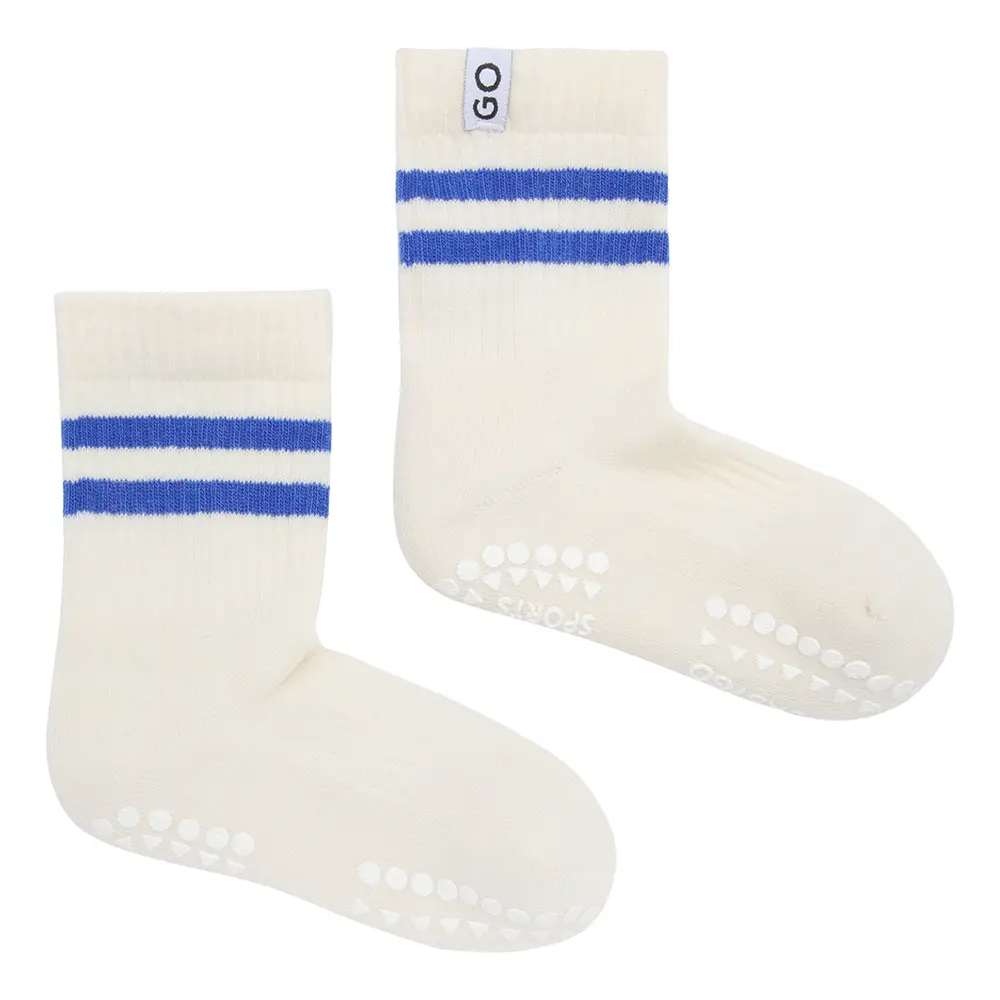Skridsikre Sport Strømper - Blue - 20/22