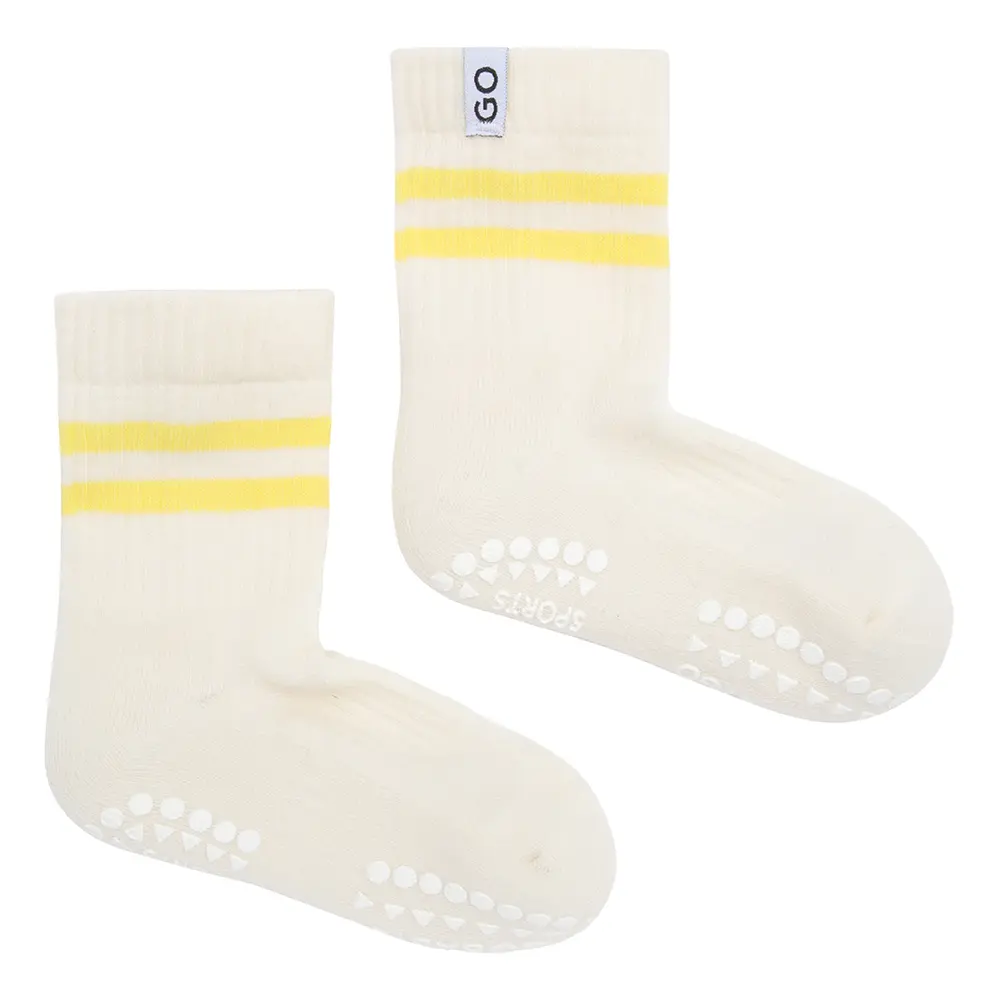 Skridsikre Sport Strømper - Yellow - 23/26