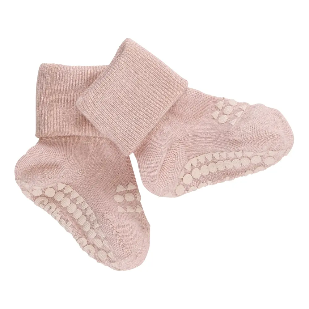 Skridsikre Strømper - Bamboo - Soft pink - 20/22