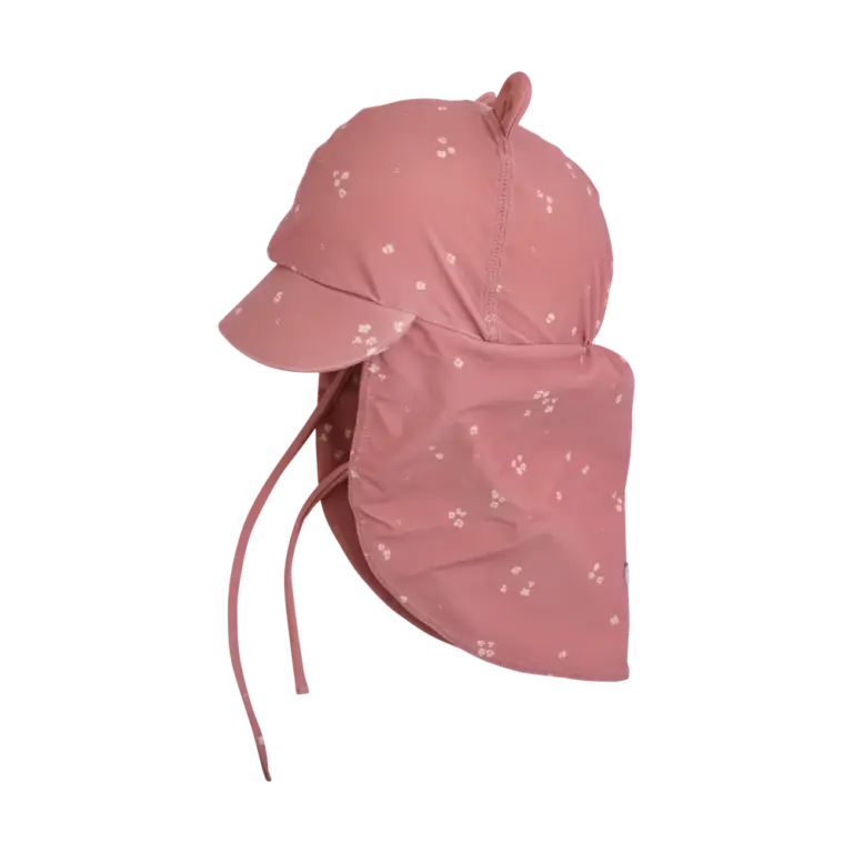 Solhat m. Ører - UV 60+ - Ash Rose - 12-24 MDR.