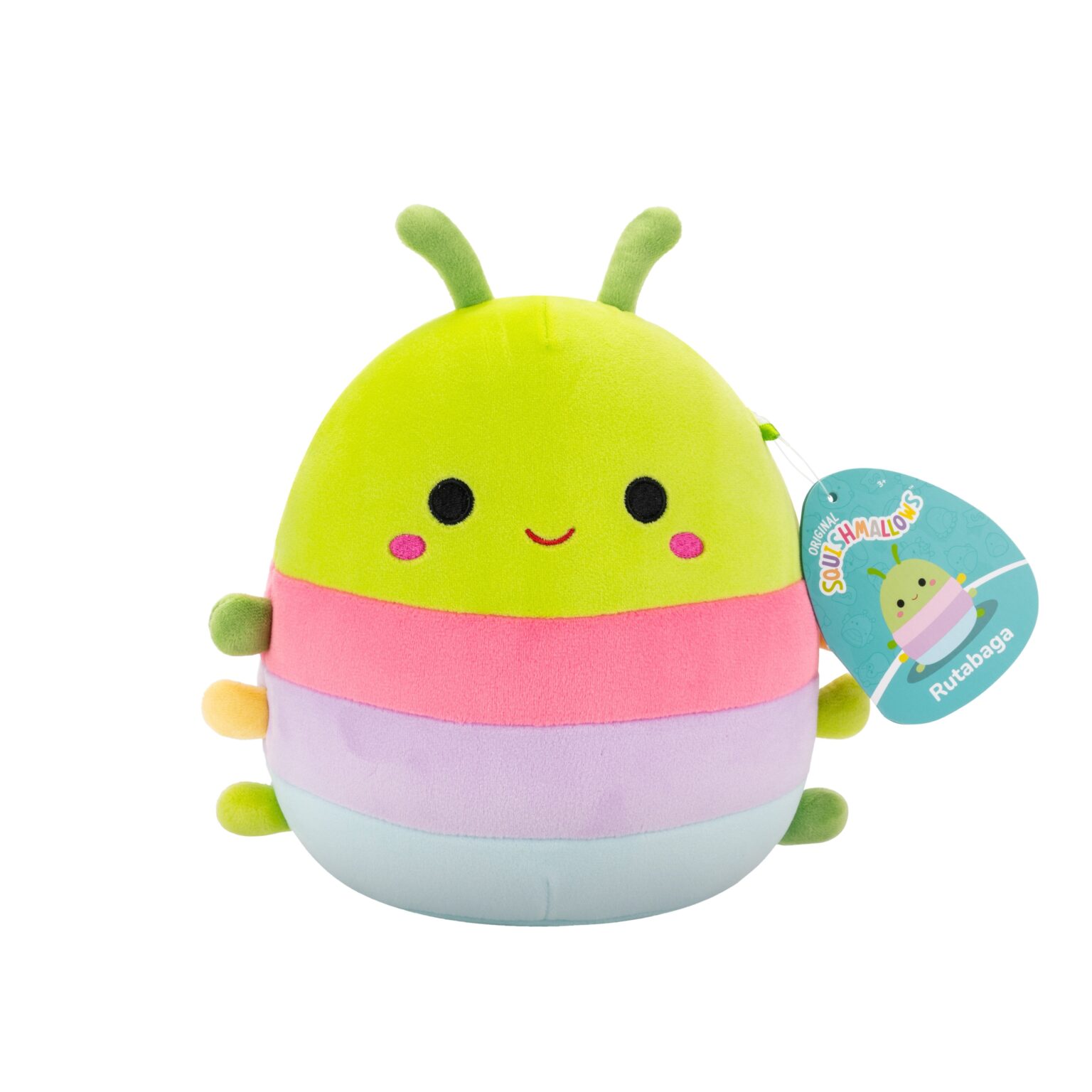 Squishmallows Bamse - 19 cm - Rutabaga Caterpillar Squishmallows Bamse - 19 cm - Rutabaga Caterpillar