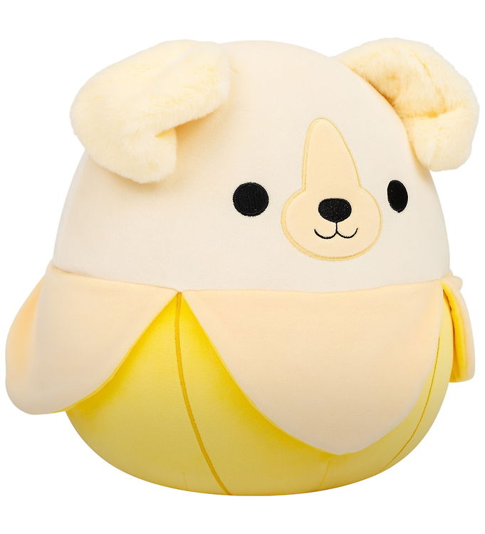 Squishmallows Bamse - 30 cm - Nate Golden Retriever Banana Squishmallows Bamse - 30 cm - Nate Golden Retriever Banana