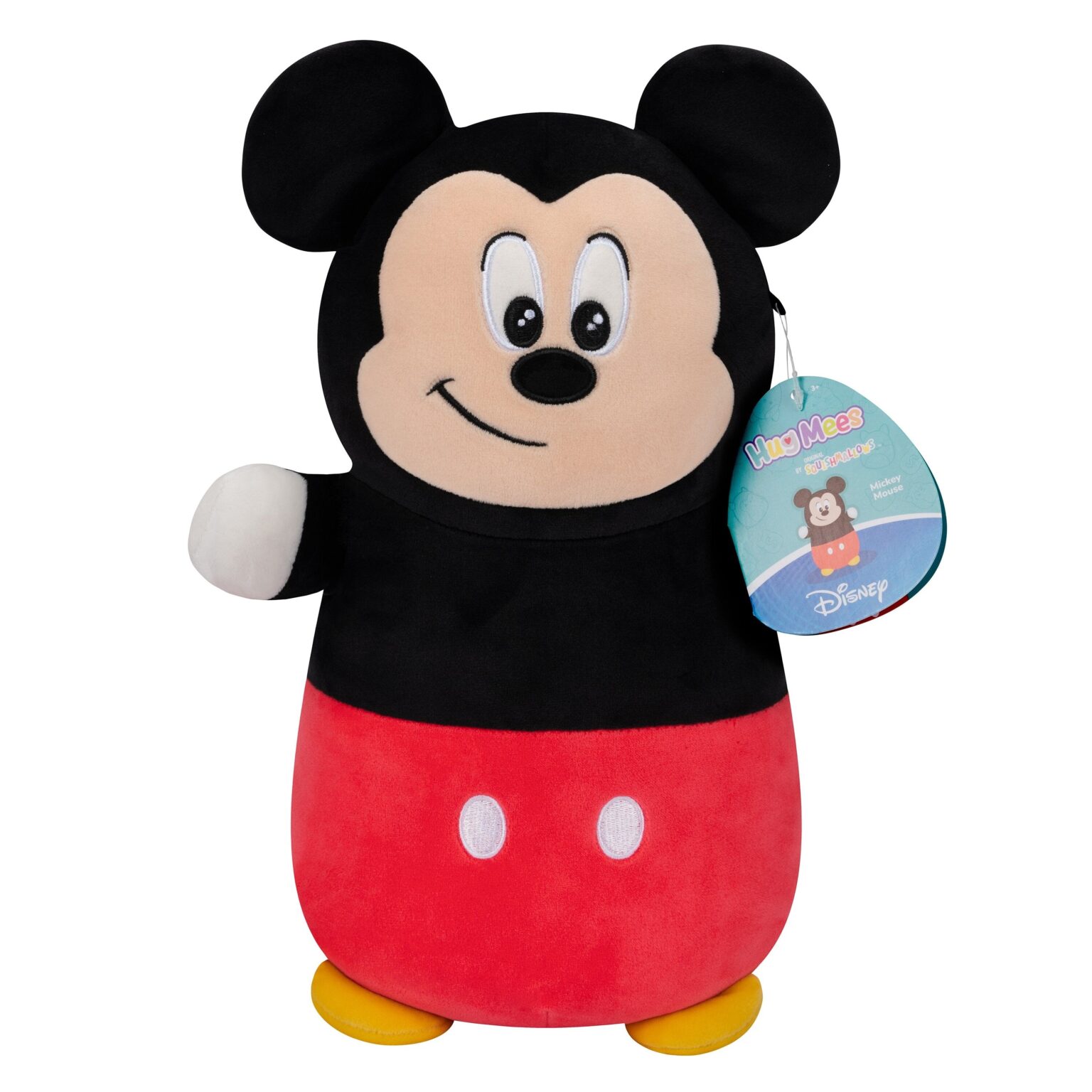 Squishmallows Bamse - Hugmees - 25 cm - Mickey Mouse Squishmallows Bamse - Hugmees - 25 cm - Mickey Mouse