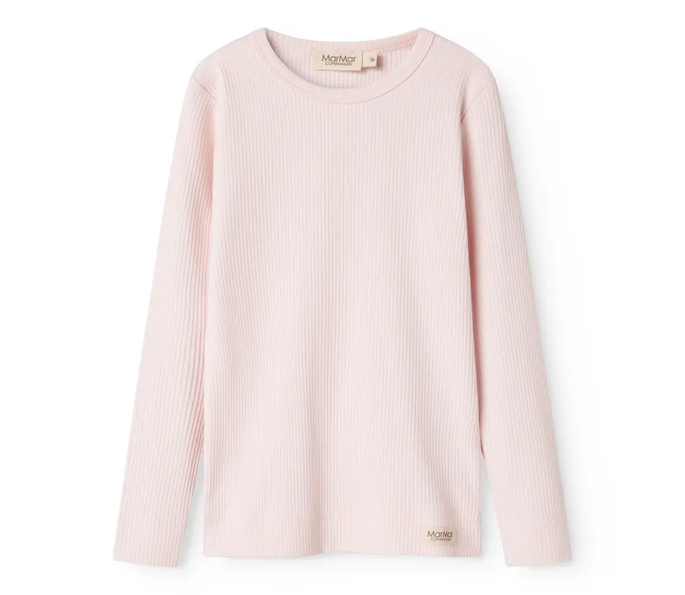 T-shirt, langærmet - Rosa - 104