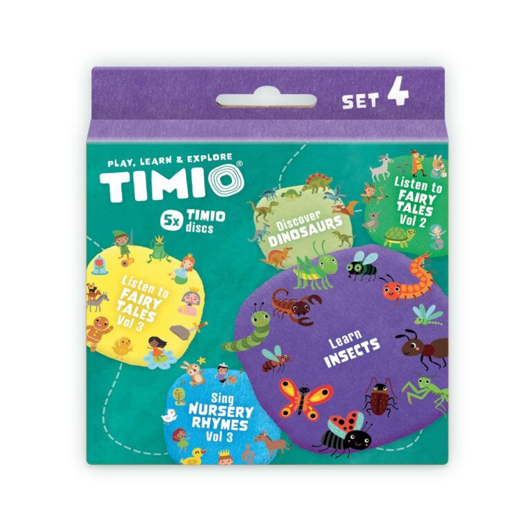 TIMIO tilbehør - Disc sæt 4 TIMIO tilbehør - Disc sæt 4