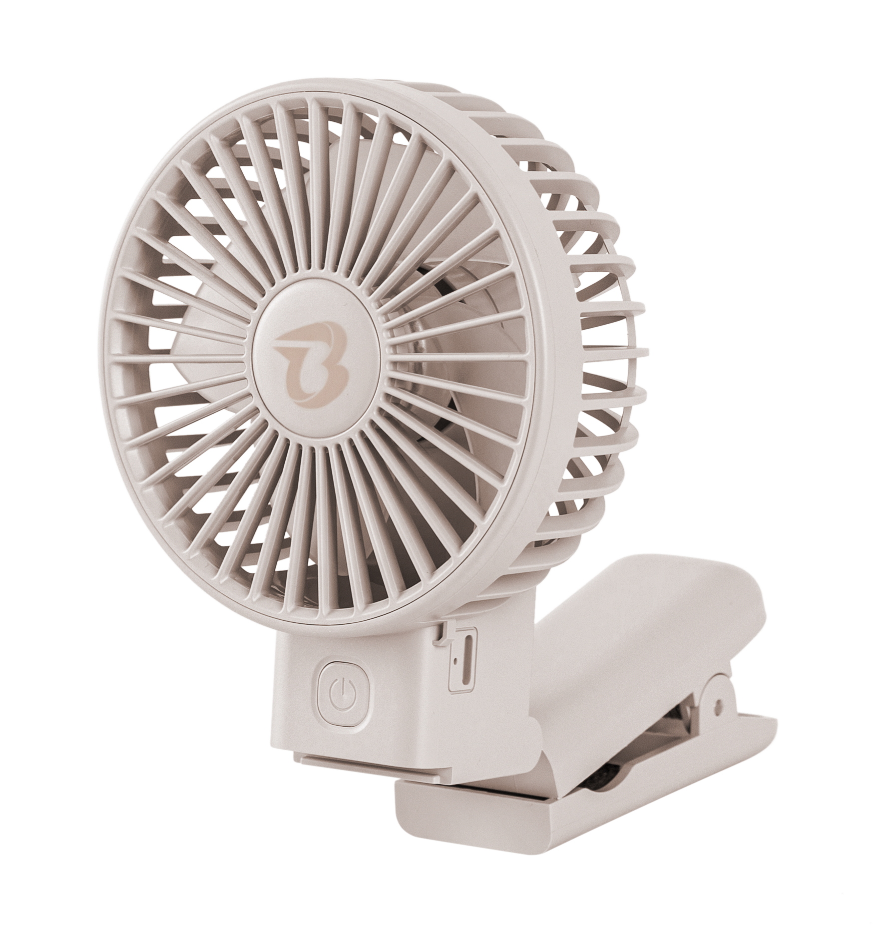 Titaniumbaby Ventilator T/klap- & Barnevogn Genopladelig - Beige