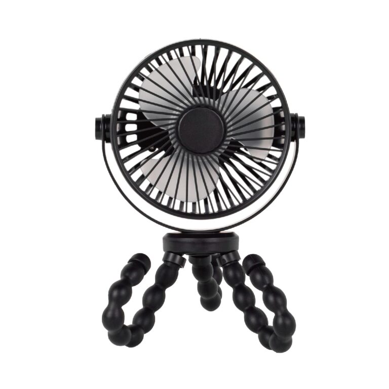 Titaniumbaby Ventilator T/klap- & Barnevogn Genopladelig - Sort