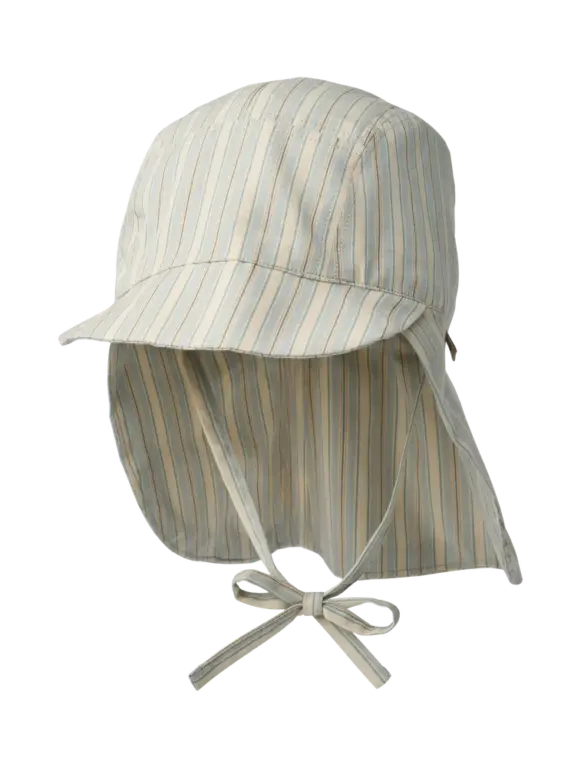 Tonga UV Solhat - Blue Ocean Stripe - 48-51CM