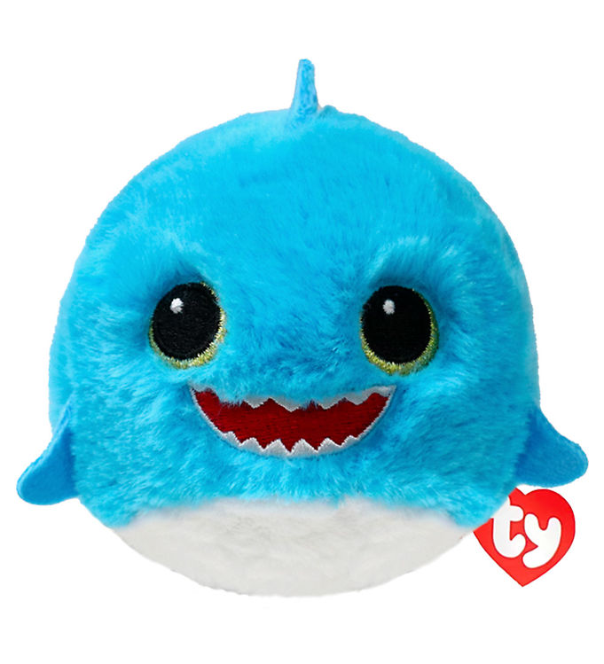Ty Bamse/Hoppebold - Beanie Bouncers - 10 cm - Blue Baby Shark Ty Bamse/Hoppebold - Beanie Bouncers - 10 cm - Blue Baby Shark