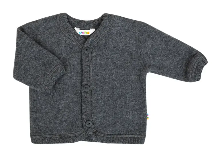 Uld Cardigan - Coke Melange - 80