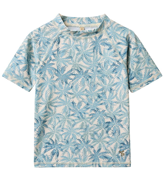 Wheat Badebluse - UV40+ - Jackie - Blue Palm