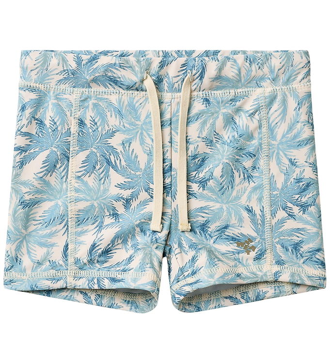 Wheat Badebukser - UV40+ - Ulrik - Blue Palm Wheat Badebukser - UV40+ - Ulrik - Blue Palm