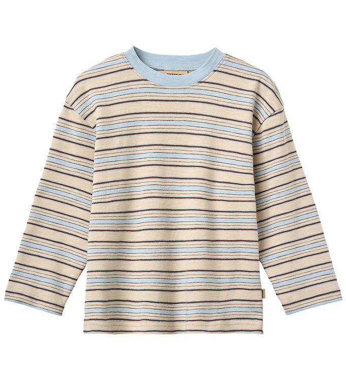 Wheat Bluse - Johan - Multi Blue Stripe