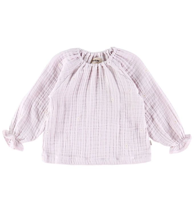 Wheat Bluse - Musselin - Merle - Purple Light Flowers Wheat Bluse - Musselin - Merle - Purple Light Flowers