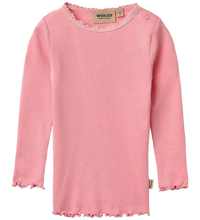 Wheat Bluse - Rib - Reese - Bubblegum