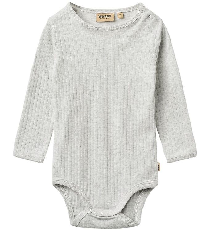 Wheat Body l/æ - Rib - Berti - Melange Grey Wheat Body l/æ - Rib - Berti - Melange Grey