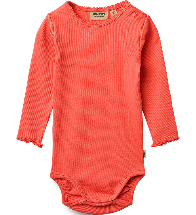 Wheat Body l/æ - Rib - Regitze - Watermelon Wheat Body l/æ - Rib - Regitze - Watermelon