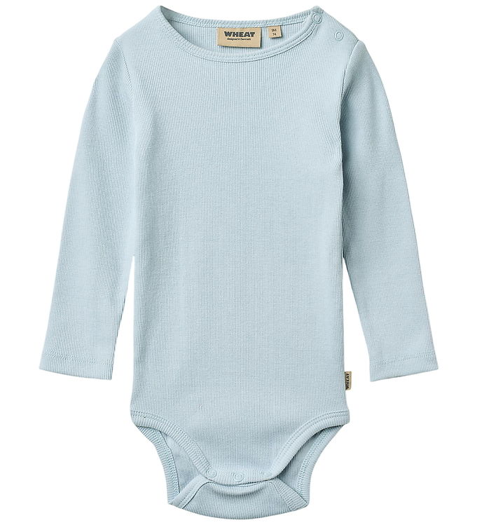 Wheat Body l/æ - Rib - Spencer - Summer Sky Wheat Body l/æ - Rib - Spencer - Summer Sky