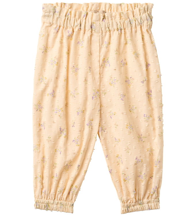 Wheat Bukser - Polly - Barely Apricot Flowers Wheat Bukser - Polly - Barely Apricot Flowers