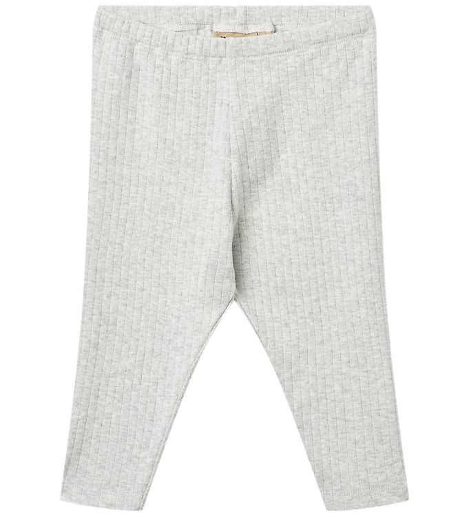 Wheat Bukser - Rib - Silas - Melange Grey Wheat Bukser - Rib - Silas - Melange Grey