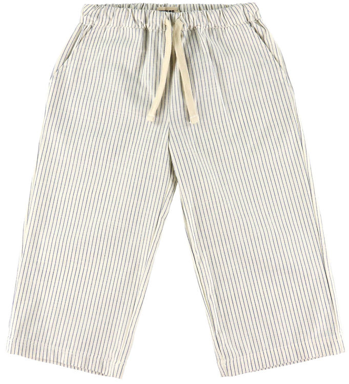 Wheat Bukser - Sasha - Dark Blue Stripe Wheat Bukser - Sasha - Dark Blue Stripe