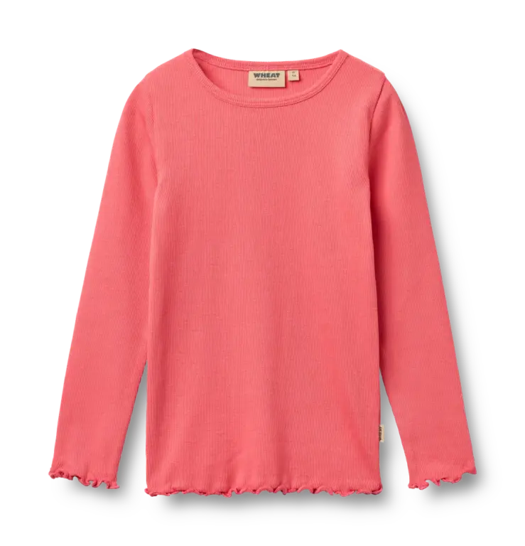 Wheat Ida Langærmet Top - Watermelon - 104