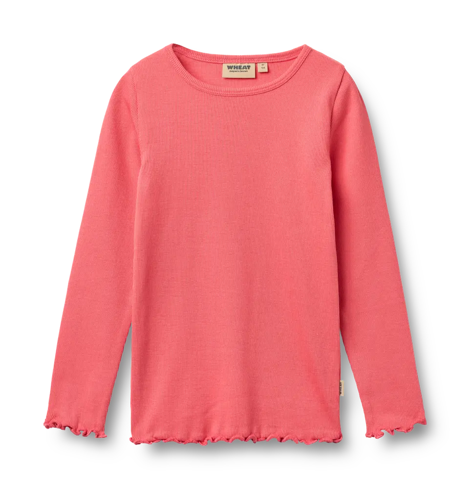 Wheat Ida Langærmet Top - Watermelon - 104 Wheat Ida Langærmet Top - Watermelon - 104