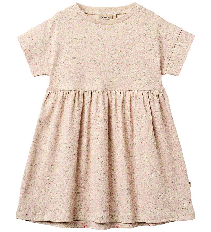 Wheat Kjole - Emilie - Coral Flowers Wheat Kjole - Emilie - Coral Flowers