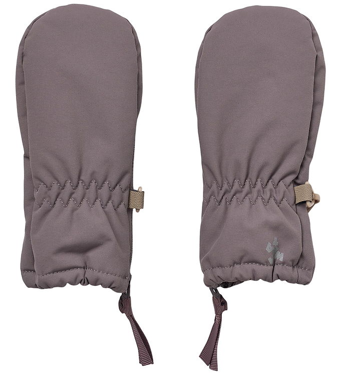 Wheat Luffer m. Fleece - Purple Stone m. Lynlås