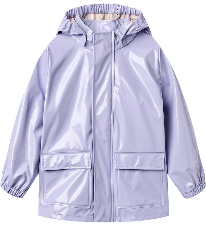 Wheat Regnjakke - PU - Ollo - Lilac Cosmic Sky Wheat Regnjakke - PU - Ollo - Lilac Cosmic Sky