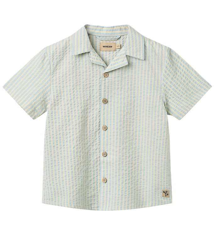 Wheat Skjorte - Anker - Summer Sky Stripe Wheat Skjorte - Anker - Summer Sky Stripe