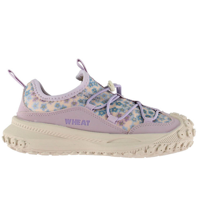 Wheat Sko - Billie - Powder Blue Flowers