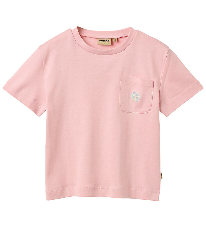 Wheat T-shirt - Elsine - Coral Blush Wheat T-shirt - Elsine - Coral Blush