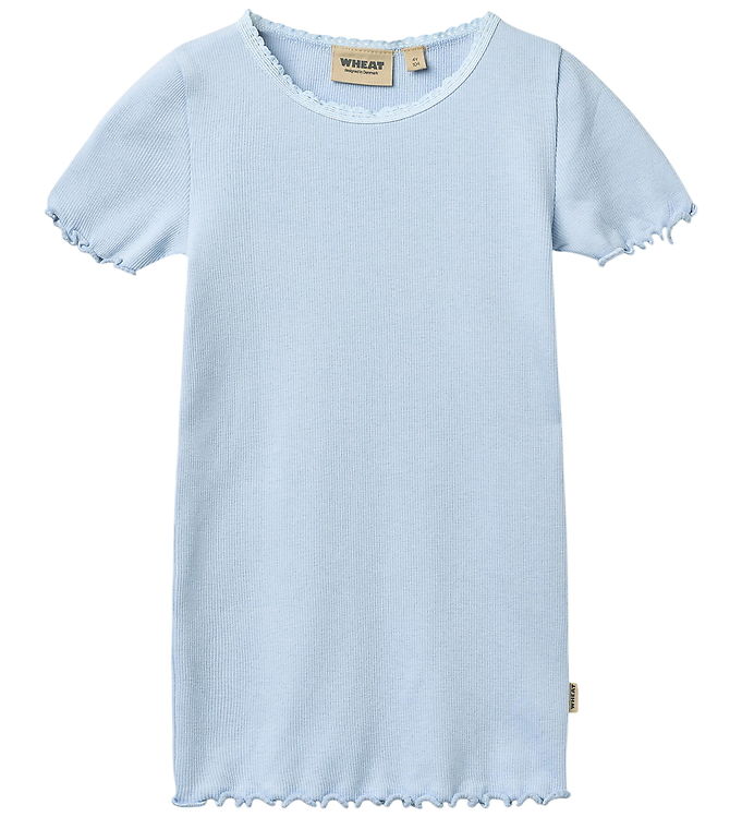 Wheat T-shirt - Rib - Katie - Air Wheat T-shirt - Rib - Katie - Air