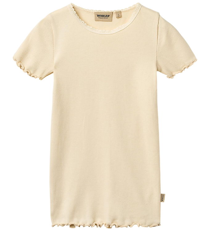 Wheat T-shirt - Rib - Katie - Barely Apricot Wheat T-shirt - Rib - Katie - Barely Apricot