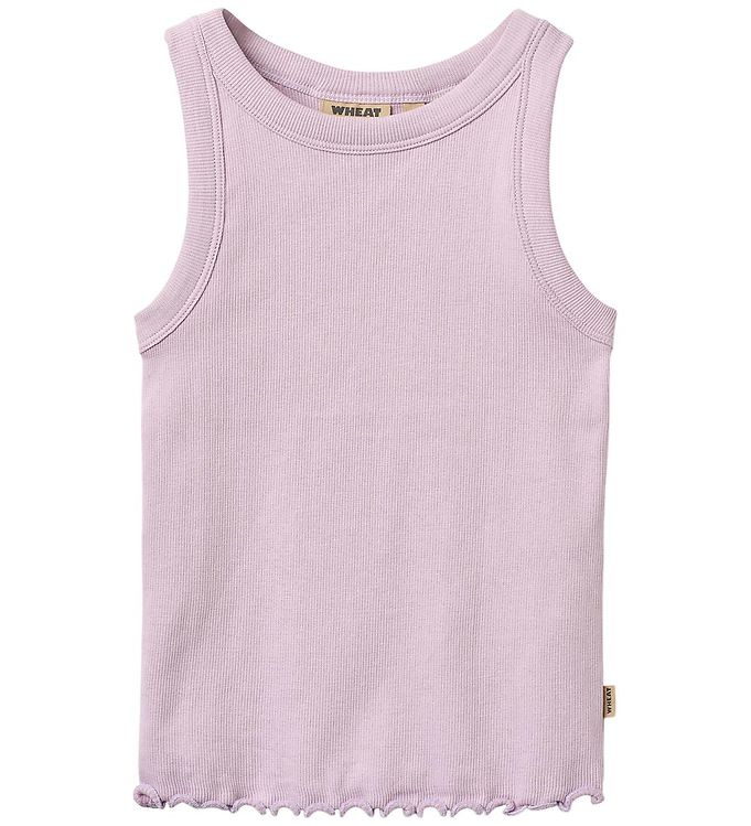 Wheat Top - Rib - Minka - Lavender
