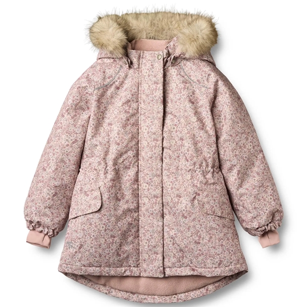 Wheat Vinterjakke - Mathilde - Rose Dust Flowers Wheat Vinterjakke - Mathilde - Rose Dust Flowers