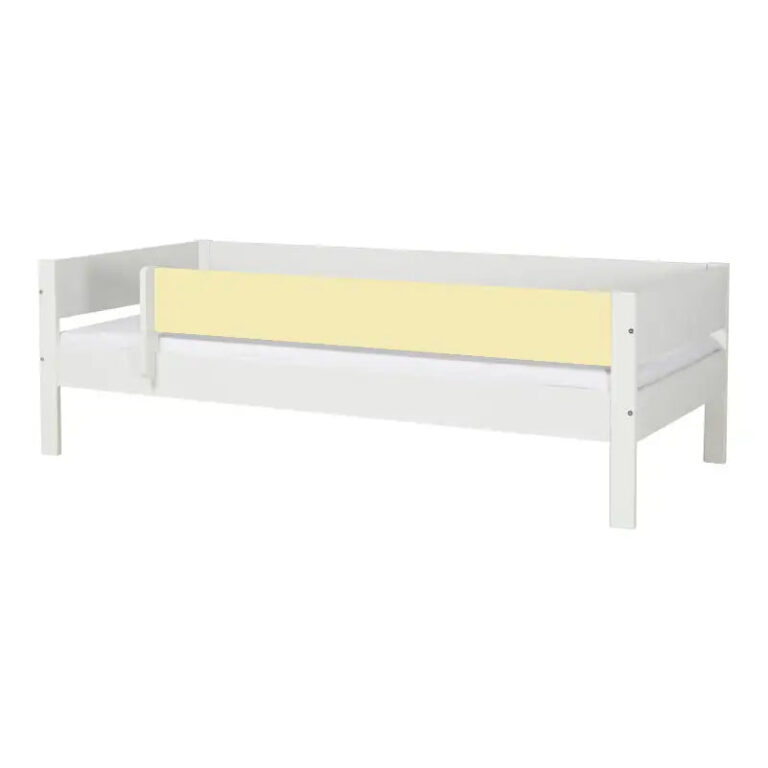 Amon Enkeltseng Med Sengehest - Sunny Yellow