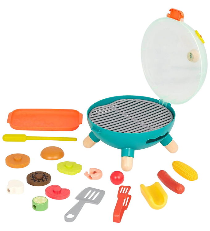 B. toys Kuglegrill - 18 Dele - Mini Chef - BBQ Grill
