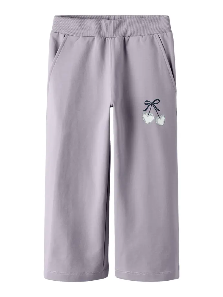 Basalt Sweat Wide Bukser - Lavender Gray - 104 Basalt Sweat Wide Bukser - Lavender Gray - 104