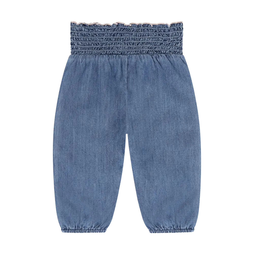 BeKids Bukser - Medium Blue Denim - 60