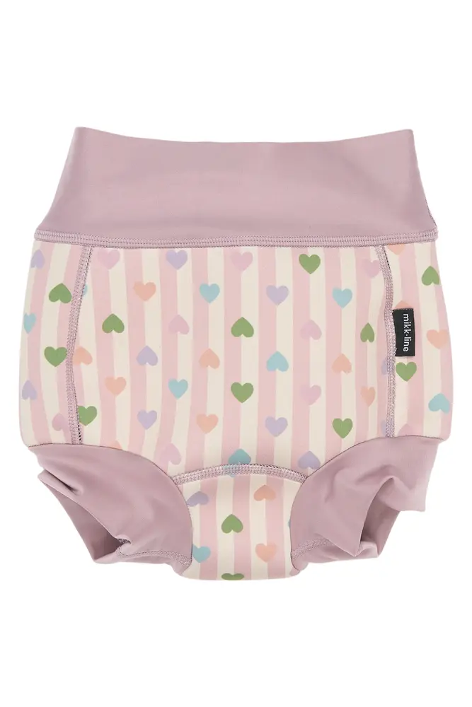 Blebadebukser m. Print - Heart AOP - 6-12 MDR. Blebadebukser m. Print - Heart AOP - 6-12 MDR.