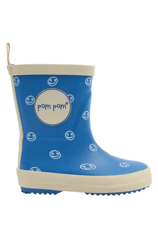 Bliss Gummistøvle m. Print - Snorkel Blue AOP - 31