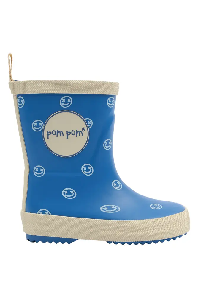 Bliss Gummistøvle m. Print - Snorkel Blue AOP - 31