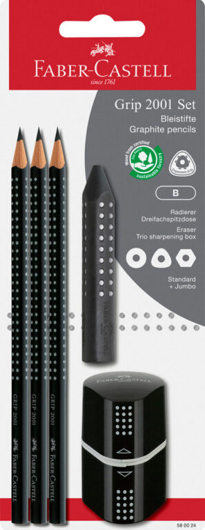 Blistersæt Grip 2001 trio Black B