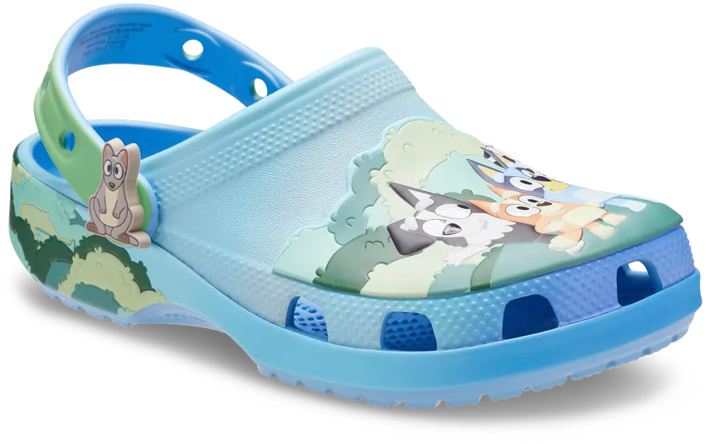 Bluey Multi Classic Clog - Multi - 24/25 Bluey Multi Classic Clog - Multi - 24/25