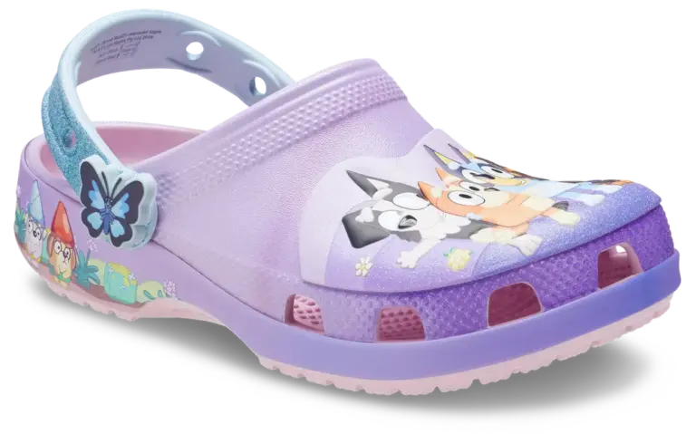 Bluey Pink Classic Clog - Multi - 24/25
