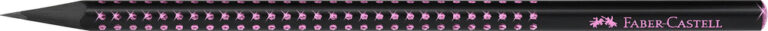 Blyant Faber-Castell Sparkle Sort M/ Pink Glitter