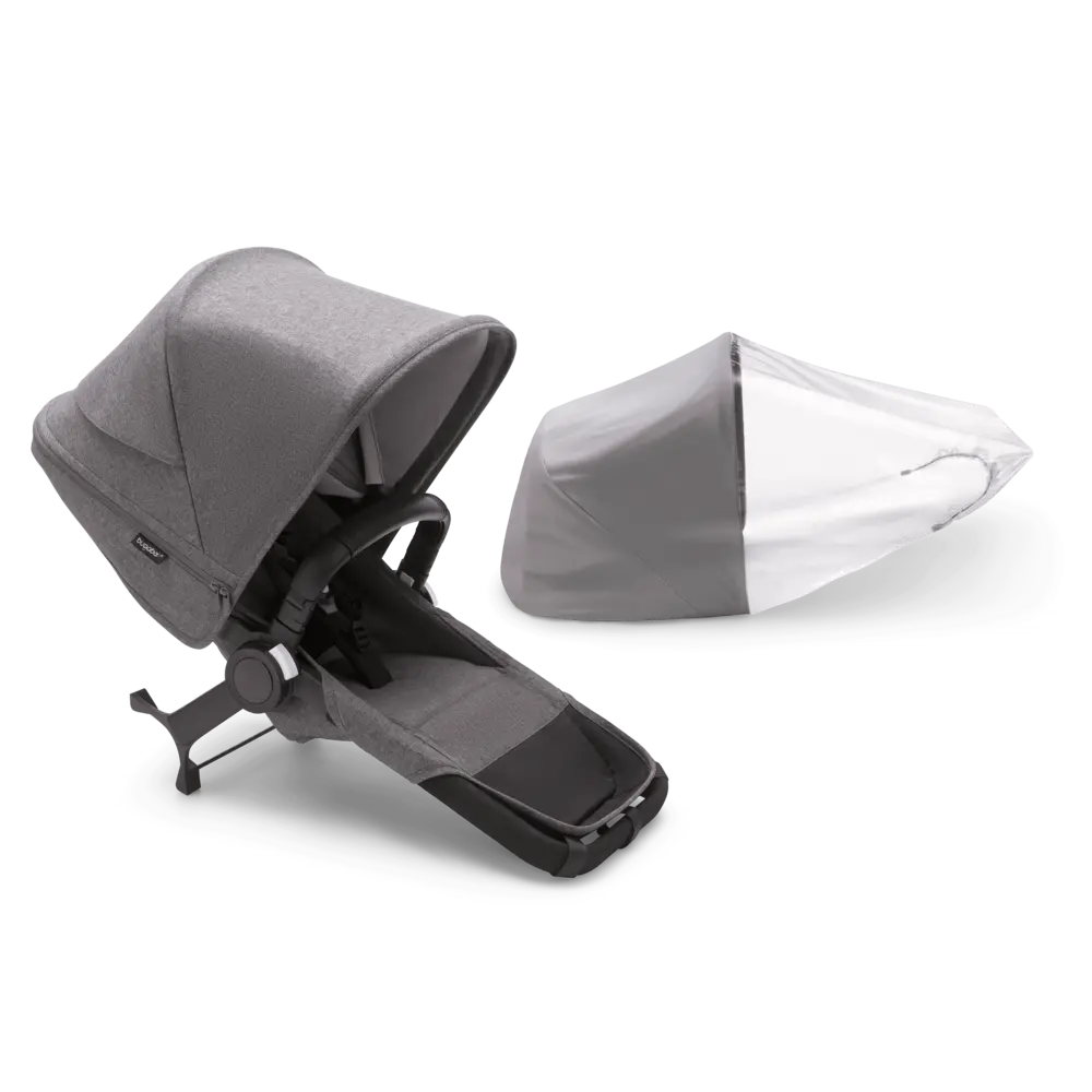 Bugaboo Donkey 5 Extension Complete - Grey Melange Bugaboo Donkey 5 Extension Complete - Grey Melange